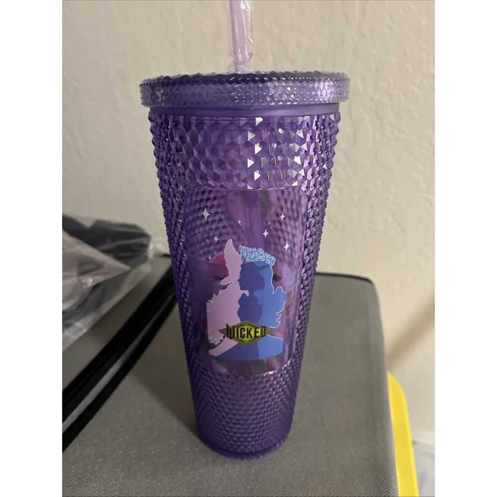 WICKED GLINDA TUMBLER PURPLE
